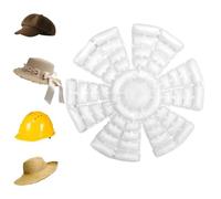 Helmet Cooling Insert - 25 cm Diameter, TPU Shell, Phase Change Material, Reusable Cooling Pad, Hot Weather Headgear for Cyclists | With Cooling Feature for Horticulture B