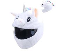 Helmet Cover for Motorcycle Helmet, Fun Rides and Gifts for Most Full Face Helmets, Cross Section Helmets, Christmas Hats, Fun Riding Gear and Gifts(Helmet Not Included)