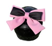 Helmet Detachable Bowknot,Motorcycle Helmet Bow Knot Decor - Cute Bow Decal For, Pink Sticker For, Lightweight Skating Protective Hat Bowknot Ornament For Riding, Road Cycle, Ski