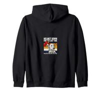 Helmet Down For The Last Time Firefighter Dalmatian Zip Hoodie