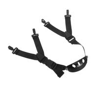 Helmet for Chin Strap Protective Buckle with Adjustable Motorcycles | Nylon and Rubber Build, Easy Adjustment, Reduces Neck Strain, Black Chin Cup for Worker Use