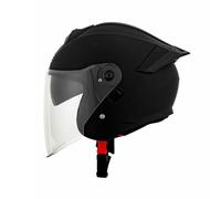 Helmet for Motorcycle Open Face Motorbike Helmet with Visor All Seasons ECE Certified Motorcycle Helmet for Men Women Commuting Outdoor Adventure Scooter Sportbike H,L=(59-60CM0