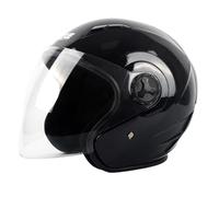 Helmet for Motorcycle Open Face Motorcycle Helmet with Visor Road Legal ECE 22.06 Approved Suitable All Seasons for Men Women Commuting Outdoor Adventure Scooter Sportbike I,XL=(61-62CM)