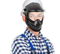 Helmet For Welding,UV Protection Dust- Elastic Fit | UVs Resistant Welding Protector - For Grinding Cutting Pipeline Home Industrial Constructions