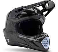 HELMET FOX V3 RS CARBON SOLID BLACK M