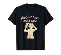 Helmet Hair Don’t Care Climber Graphic T-Shirt