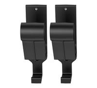 Helmet Holder - 18.4x4.9cm Wall Mounted Motorcycle Helmets Rack Strong, Hook Design Gear Organizer Storage, PP Build Space Saving Hanger, Versatile Holders for Jacket Backpack Coat Hat Storages