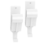 Helmet Holder | 2 Pieces Helmet Holder Protective With Hook | Motorcycle Helmet Stand - For Hanging Jacket Hats Backpack White Clothes Bags