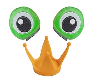 Helmet Horns - Comfortable And Fun Frog Shaped Hearing Protection Helmets | Helmet Accessories | Easy Attach Helmet Horns For, Adding To Csques