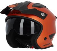 Helmet Jet Air Acerbis 2206 Metallic Orange Glossy