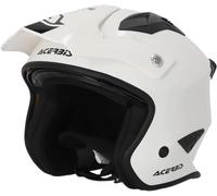 Acerbis Aria 2023 Solid Jet Helmet, white, size M for Men