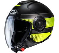 Helmet Jet HJC Model I40 Tolan Black Gray Yellow Matte Size M