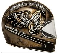 Helmet Jet Vintage Premier Integral OP9 BM Cafe Racer