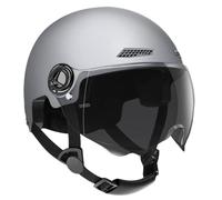 Helmet Men With Goggle, Scooter Helmet Adult Sun Protection Half Helmet All-season Electric Helmet Men's And Women's Motorcycle Helmets Anti-scratch, Anti-glare
