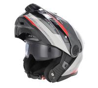 Helmet Modular Acerbis P/J Rider With Visor Sunshade Grey Red SIZE S