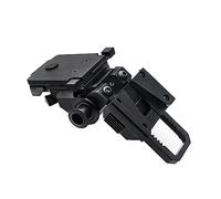 Helmet Mount Night Vision Goggles Nylon NVG Tactical Helmet Mount Adjustable Full Nylon Tactical Helmet Mount for L4G24 Nvg Mount (Black)