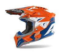 Helmet Off Road Airoh AVIATOR 3 Spin Orange Fluo Matt
