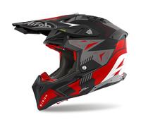 Helmet Off Road Airoh AVIATOR 3 Spin Red Matt