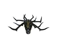 (Helmet Only(Jumpsuit,Cloak,Shoes Not Include), One Size Fit Most) THOR 3 Ragnarok Trailer Hela Outfits Robe Cosplay Costume Halloween Costume Made