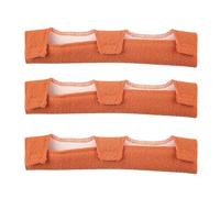 Helmet Padding - 22.7x10cm Terry Cloth/Sponge 3 Pieces, Headgear Cushion Set, Sweat Absorbing Pads | Perfect For Welding Work, Mining Safety, Construction Helmets, Firefighting Gear, Industrial Jobs,