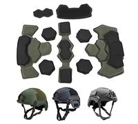 Helmet Padding Kit, Helmet Pad, Helmet Inner Padding Net Foam Pads Kit, Universal Motorcycle Tactical Cushions, Icycle Replacement Universal Foam Pads Set Cushions (Army