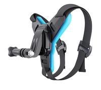 Helmet Phone Mount, Compatible For GoPro, Compatible For Insta360, Holder For Motorcycle And Sports Camera(Standard Blue)