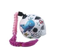 Helmet Ponytail Dual Pigtails Twist Braids Hair with Sucker Bow for Motorcycle Bike Motorbike Motocross Off Road Bicycle Cycling Bikers Riders Skateboarding Scooter Costume Cosplay (Pink Purple)