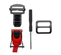 Helmet Quick Release Buckle Kit - Helmet Chin Strap Adapter, Quick Release Motorcycle Helmet Chin Strap Buckle with Screwdriver, Motorcycle Helmets Accessories