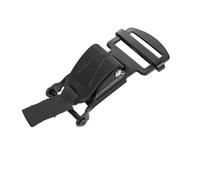 Helmet Quick Release Buckle Kit, Motorcycle Helmet Chin Strap Buckle for Chin Strap Up to 1" Helmet Quick Release Buckle Disconnect Compatible with D-Ring Half 3/4 Full Face Helmet (Black)