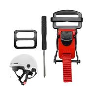Helmet Quick Release Buckle - Metal Strap Adapter, Fast Doüble D Ring Conversion Clip, Erosion Resistant Chin Strap Fastener | For Motorcycle Safety, Easy Plug-in Modification Kit with Screwdriver