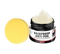 Helmet Rain Proof Agent - 50g, Rain Répellénț, Waterproof Lens Defogging Paste | Clear Vision Protection Coating, Motorcycle Helmet Anti Fog Cream For Goggles Windshield