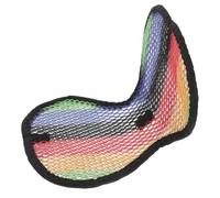 Helmet Replacement Padding Insert for Bicycle and Motorcycle Helmets | Mesh Fabric Construction, Breathable Cooling Insert, Sweat Prevention and Heat Insulation, 8pcs Multicolour Set