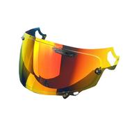 Helmet Shields, RX7X Visor for RX7V NEO XD Regent-X VAS-V Corsair-X Quantum-X Helmet Face Shield Replacement Lens Sunscreen High Clarity Viisera(Deep Red)