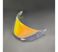 Helmet Shields, V16 Motorcycle Helmet Visor Lens For MT-V-16 ATOM SV Replace Anti-UV Anti-Scratch Dustproof Wind Shield Motorcycle(Clear Revo Red)