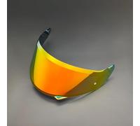 Helmet Shields, V16 Motorcycle Helmet Visor Lens For MT-V-16 ATOM SV Replace Anti-UV Anti-Scratch Dustproof Wind Shield Motorcycle(Tea Revo Red)