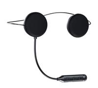 Helmet Speakers - Motorcycle Helmet Intercom - 12mm Ultra-Slim Smart Intercom with Music Control and Auto Response for Motorized Sports and Outdoor Communication