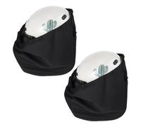 Helmet Storage Bag - Drawstring Headwear Protector Organizer | 2 Pack Large Capacity Carry Bag | Heavy Duty Equipment Cover Pack for Sports, Skiing, Hockey, Riding
