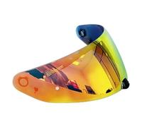 Helmet visor All Season Helmet Visor Motorcycle Helmets Len Unisex Windshield Compatible with H&JC I70 I10 HJ-31(Brown Red)