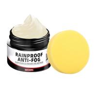 Helmet Visor Anti Fog Paste - Fog Prevention Coating for Motorbike Use | Advanced Polymer Blend with Quick Dry Finish, Smear Free Application, Long Lasting Clarity Enhancer for Riding Gear 1.8x1.97 in