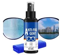 Helmet Visor Anti-Fog Spray Clear Lens Treatmentes for Ski and Cycling | Use On Compatible Helmet Visors And Lenses For Skiing Cycling Or Outdoor Sports Where Temperature Shifts Cause Fogging