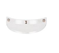 Helmet Visor - Buttons Visor Shield, Open Face Helmet Brim Black, Shade Replacement Outdoor Riding Cover, Easy Install Vintage Style Accessories For Motocross Half Face Helmets