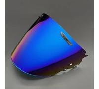Helmet Visor for Arai VAS-Z RAM-X VZ-RAM SZ-R VAS, Deep rainbow | Replacement visor, Listed helmet models only, Deep rainbow