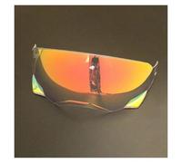 Helmet Visor for Bell Broozer Motorcycle Visor Goggles Plating Silver Red Replacement Lens