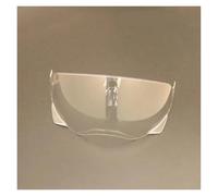 Helmet Visor for Bell Broozer Motorcycle Visor Goggles Plating Silver Red Replacement Lens