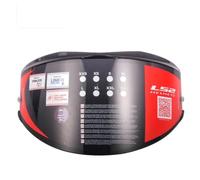 Helmet Visor for LS2 Valiant FF399, FF399 smoke | Replacement visor, Listed helmet models only, FF399 smoke