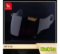 Helmet Visor for MT JARAMA MT-V-32, Black tea | Replacement visor, Listed helmet models only, Black tea