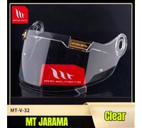 Helmet Visor for MT JARAMA MT-V-32, Clear | Replacement visor, Listed helmet models only, Clear