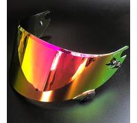 Helmet Visor for Shark Race-R Speed-R, Tinted Motorbike Helmet Face Shield Replacement, UV Protection Helmet Windshield Visor Motorcycle Helmet Lenses,E Electroplated Gold Purple