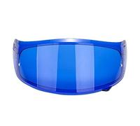 Helmet visor lens, Anti-UV Motorcycle Helmets Lens Full Face Wind Shield Visor Compatible With M-T Stinger Helmet Shield Multicolor Anti-scratch Helmet Visor(Blue)