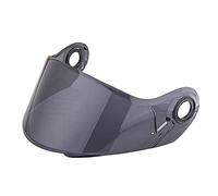 Helmet visor lens, Flip Up Helmet Anti-fog Visor Suitable fit Compatible with LS2 FF370/ FF394/ FF325/ FF386 Multi-color Optional Lens Glass(Black)